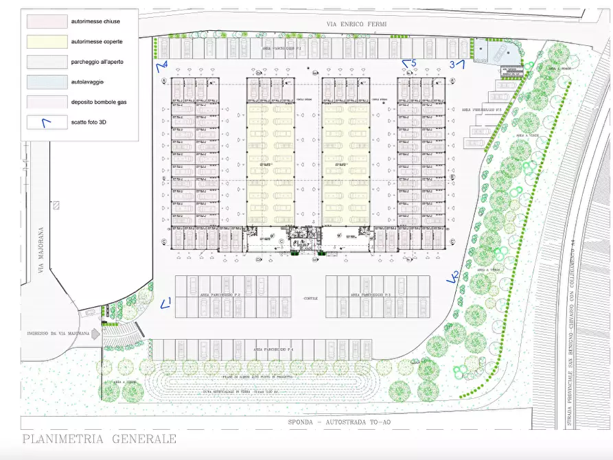 Immagine 18 di Garage in affitto  in VIA MAIORANA 4 a San Benigno Canavese