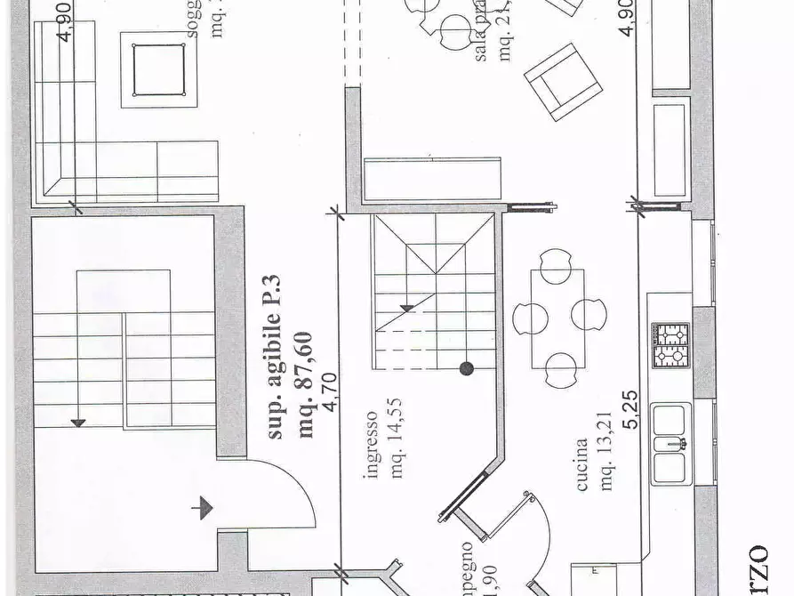 Immagine 27 di Attico in vendita  a Sarzana