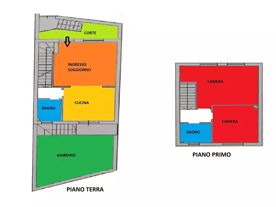 Immagine 11 di Villetta a schiera in vendita  in Via Nazionale a Monteforte Irpino
