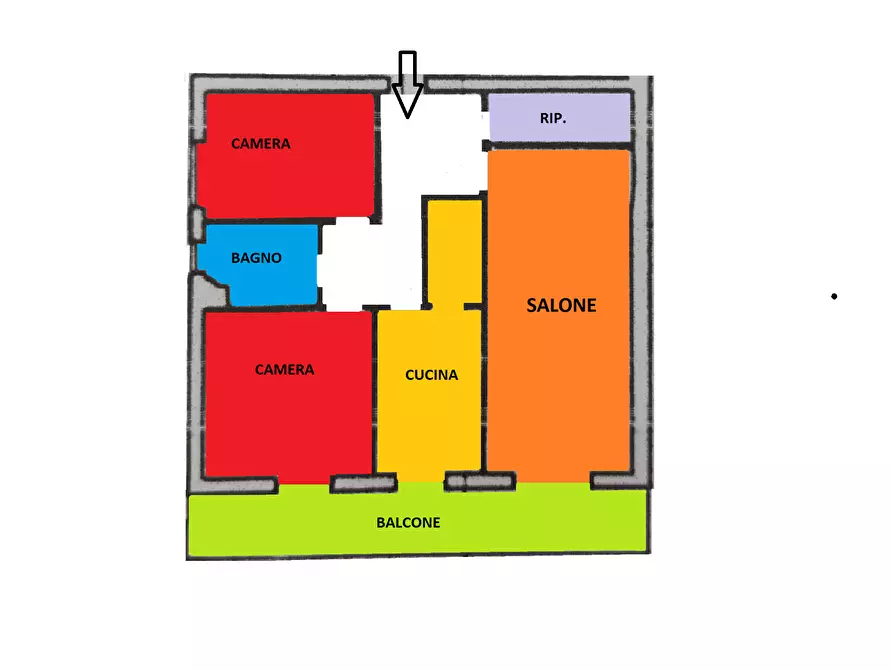 Immagine 15 di Trilocale in vendita  in Via Roma 13 a Felitto