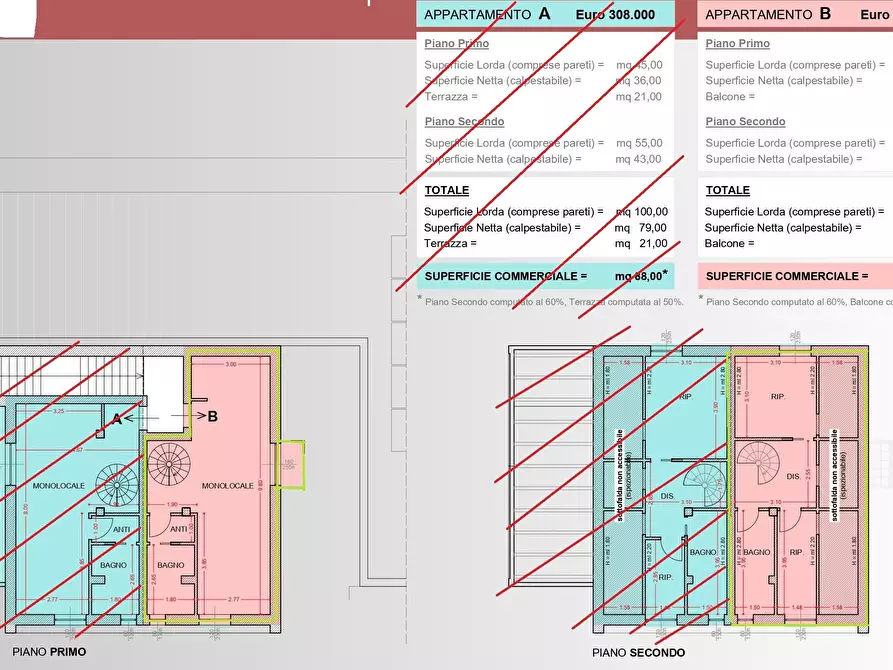 Immagine 4 di Trilocale in vendita  a San Benedetto Del Tronto