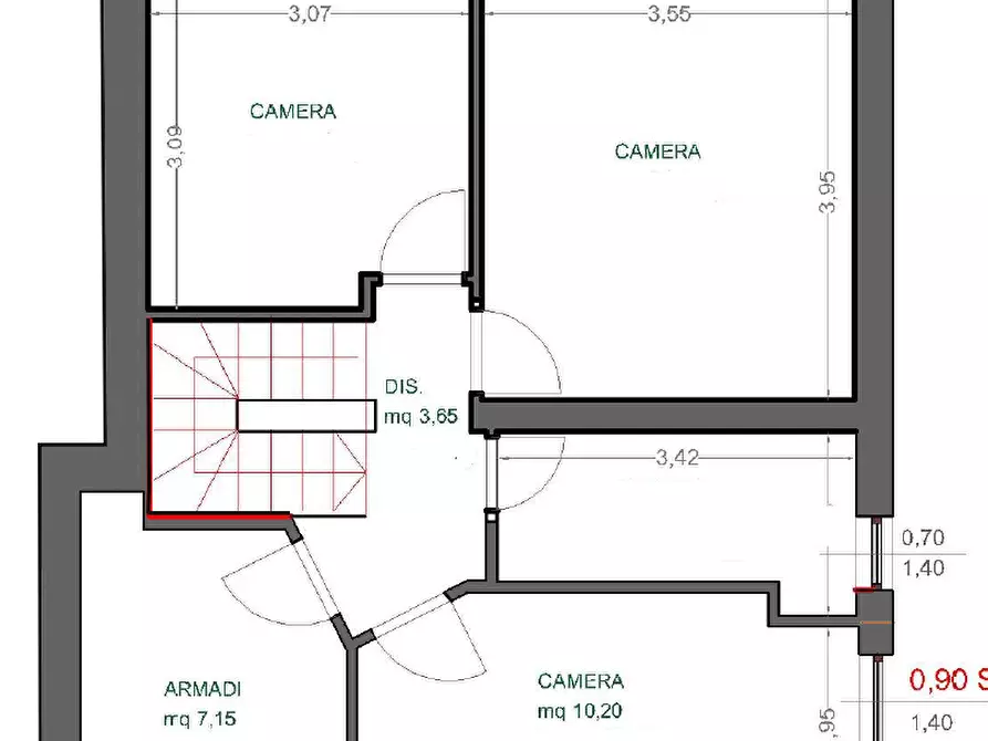 Immagine 20 di Casa trifamiliare in vendita  in Via Bologna 17 a Castelnuovo Magra