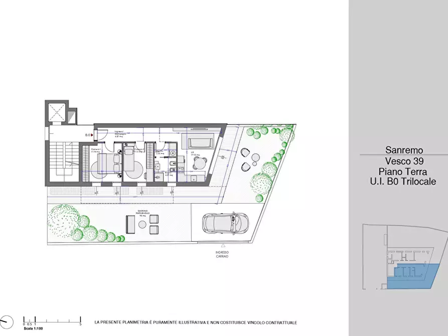 Immagine 22 di Trilocale in vendita  in Via Vesco 39 a San Remo