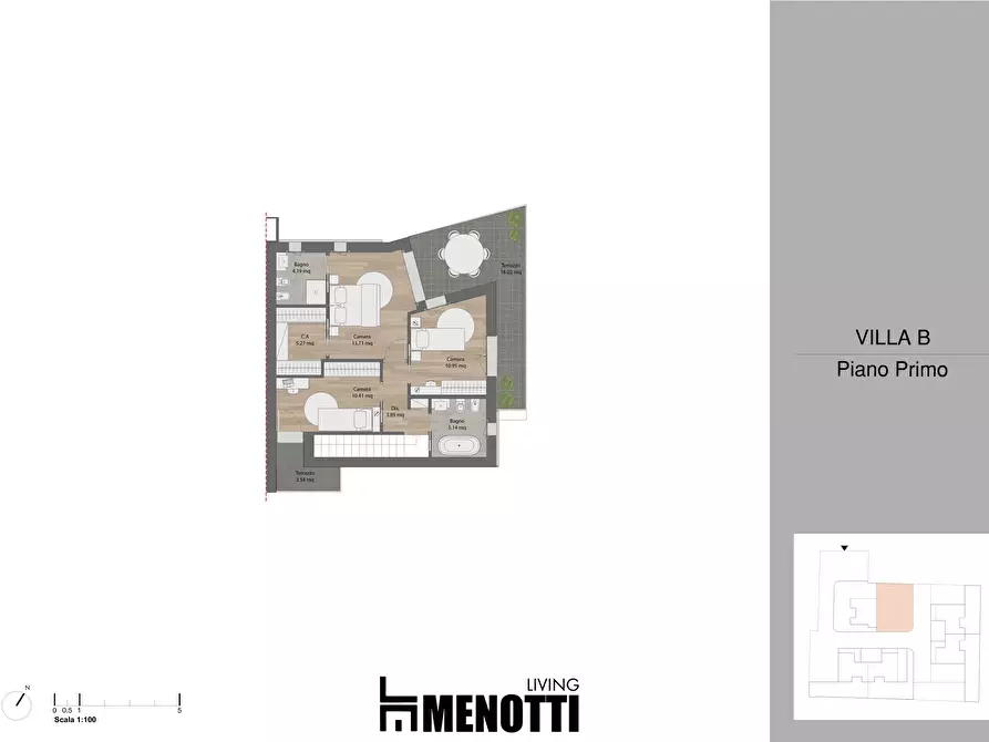 Immagine 37 di Casa bifamiliare in vendita  in Via Ciro Menotti 9 a Carate Brianza
