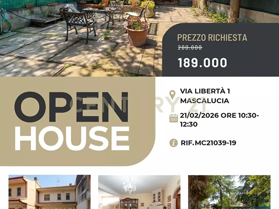 Immagine 1 di Villa in vendita  in Via Libertà 1 a Mascalucia