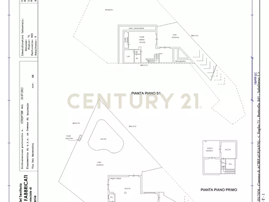 Immagine 86 di Casa indipendente in vendita  in Via dei Maceratoi 5 a Acireale