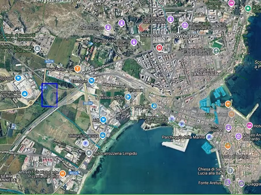 Immagine 2 di Terreno industriale in vendita  in Viale Pantanelli a Siracusa