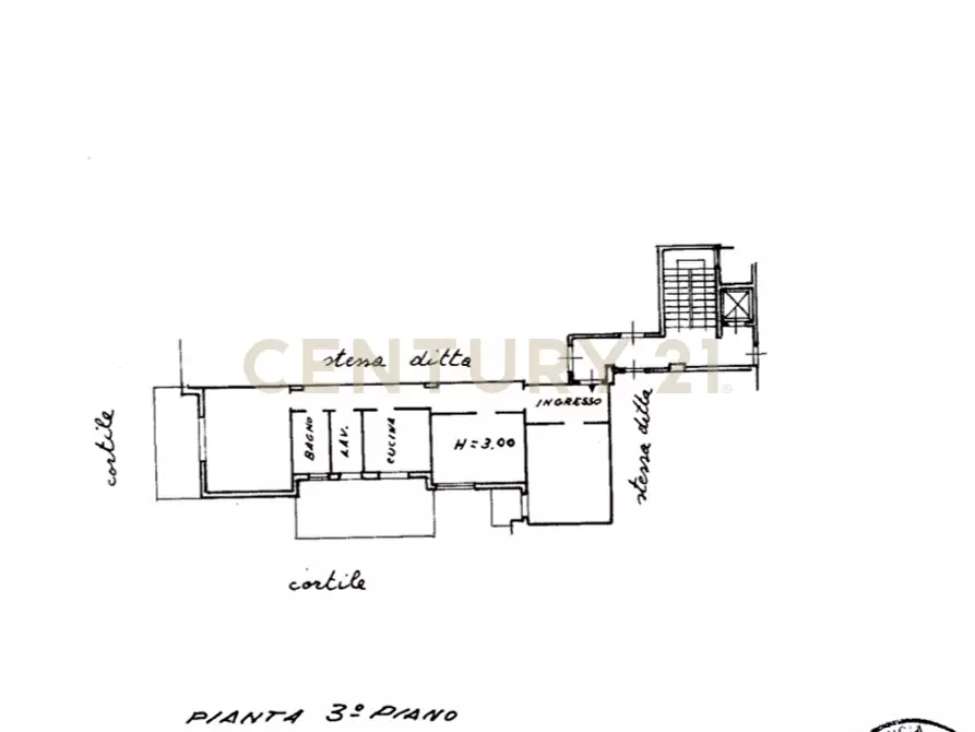 Immagine 55 di Quadrilocale in vendita  in Corso dei Mille 54 a Catania