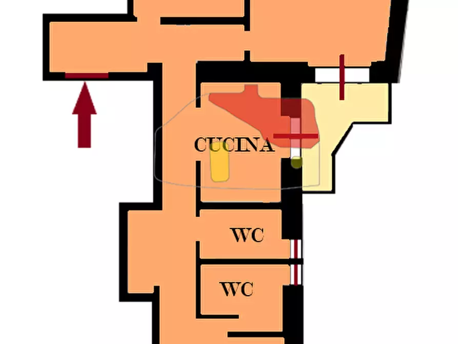 Immagine 21 di Trilocale in vendita  in Corso Giuseppe Garibaldi 100 a San Remo