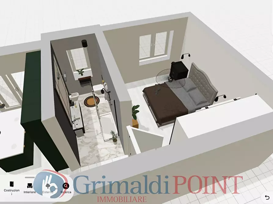 Immagine 18 di Bilocale in vendita  in Viale Giovanni Paolo II 25 a Lecce