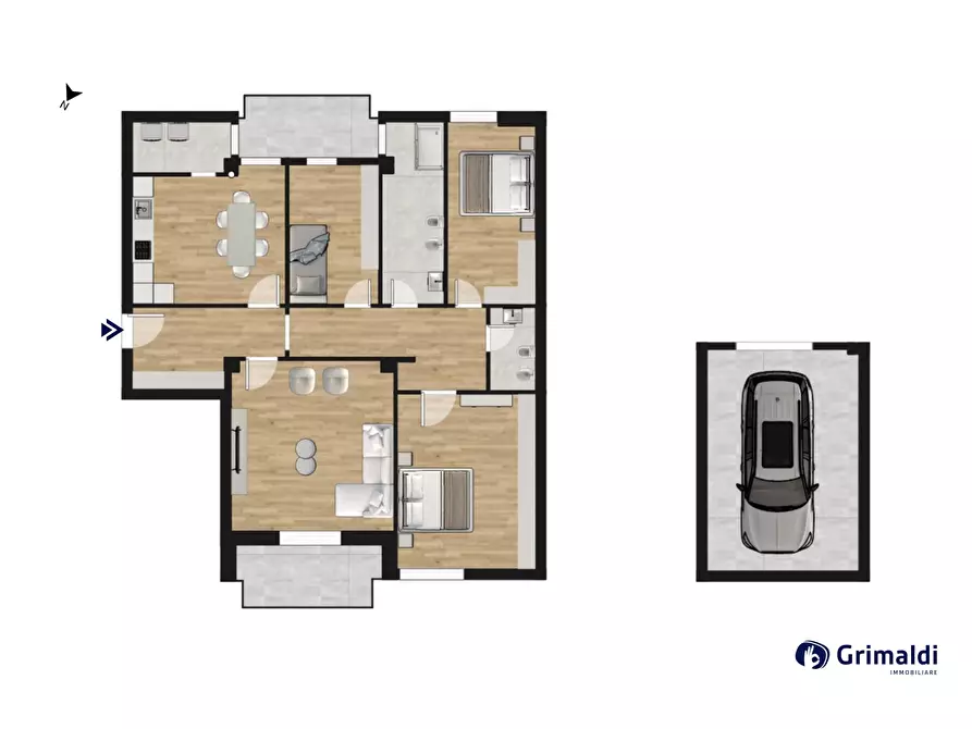 Immagine 28 di Quadrilocale in vendita  in Via San Domenico Savio 72 a Lecce