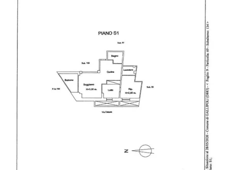 Immagine 25 di Trilocale in vendita  in Via Catania 6 a Gallipoli