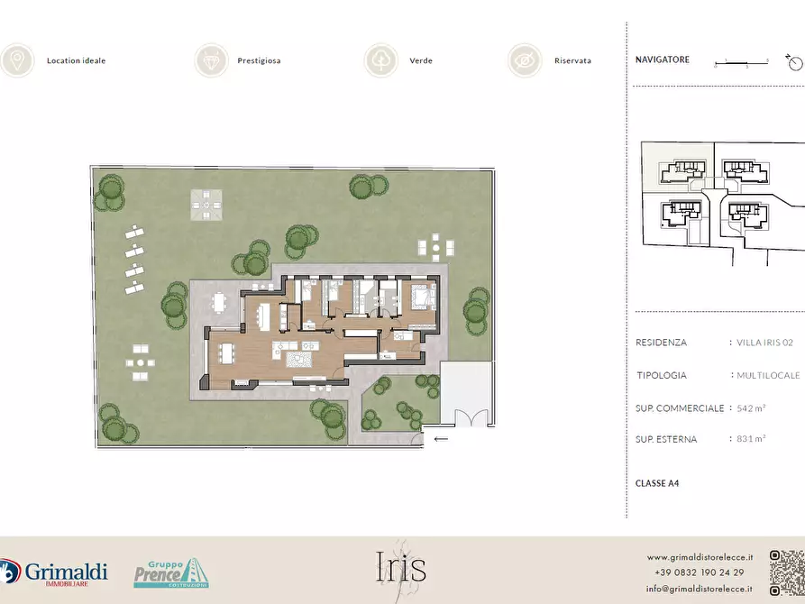 Immagine 25 di Villa in vendita  in Via Varese 99 a Lecce