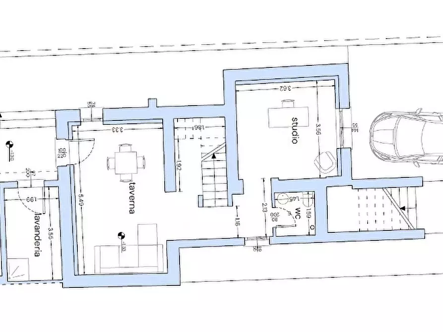 Immagine 29 di Porzione di casa in vendita  in Viale Trieste 52 a Rovigo