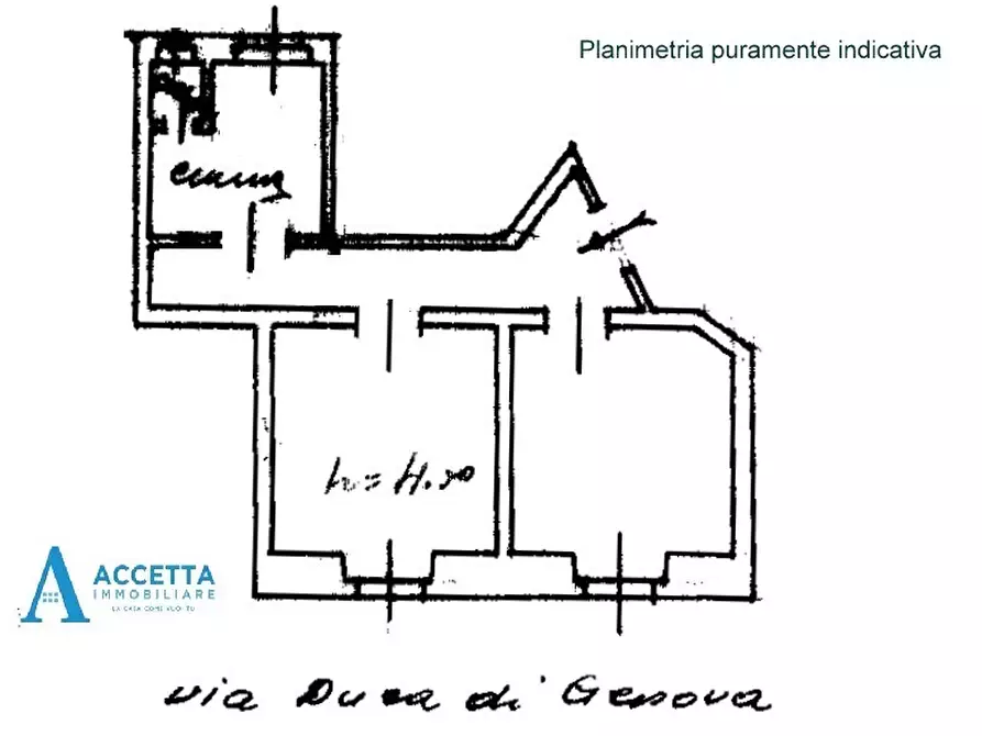 Immagine 21 di Bilocale in vendita  in Via Duca di Genova 63 a Taranto