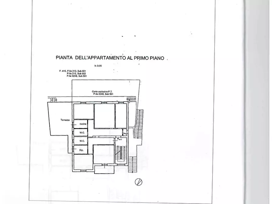 Immagine 25 di Appartamento in vendita  in Via Avegno a Roma
