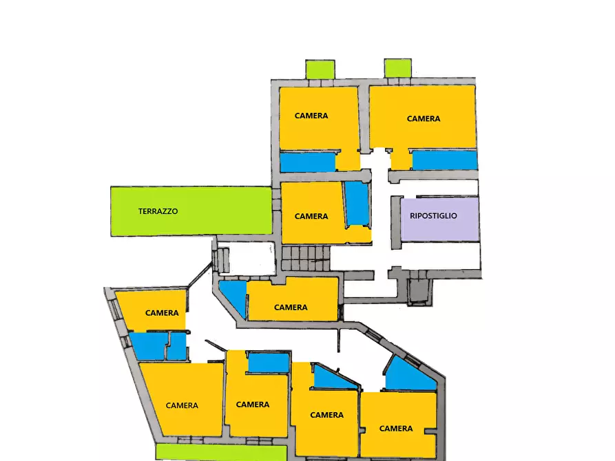 Immagine 11 di Palazzo in vendita  in Via Alfonso Gatto 24 a Minori