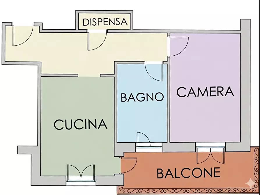 Immagine 26 di Trilocale in vendita  in Via Piero Pinetti 66 B a Genova