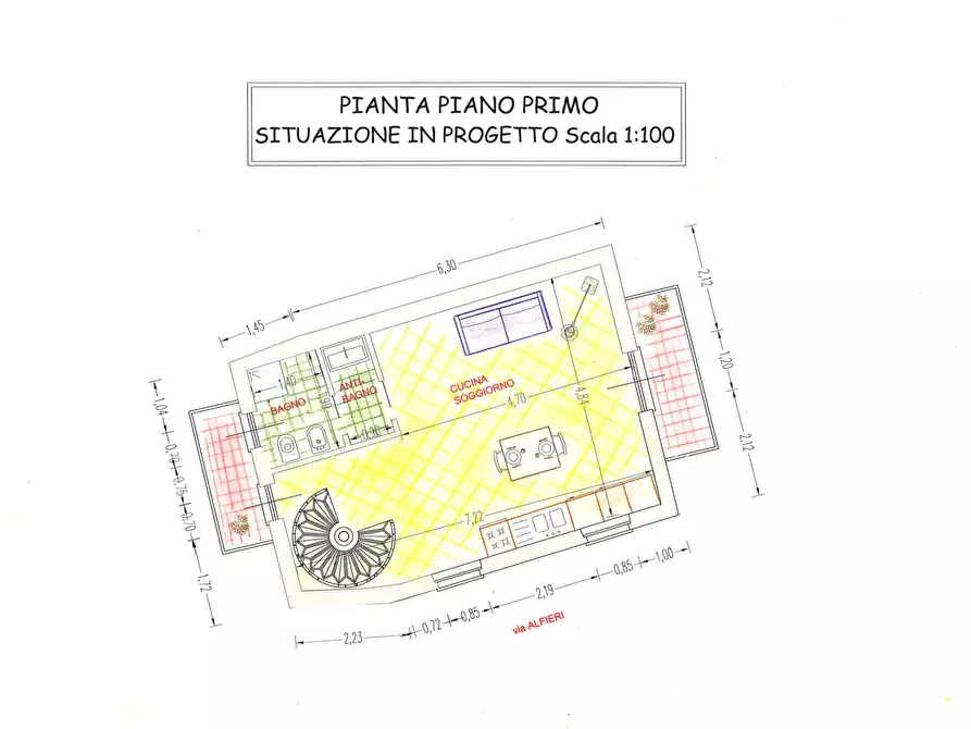 Immagine 8 di Porzione di casa in vendita  in Castelletto 30 a Castiglione Falletto