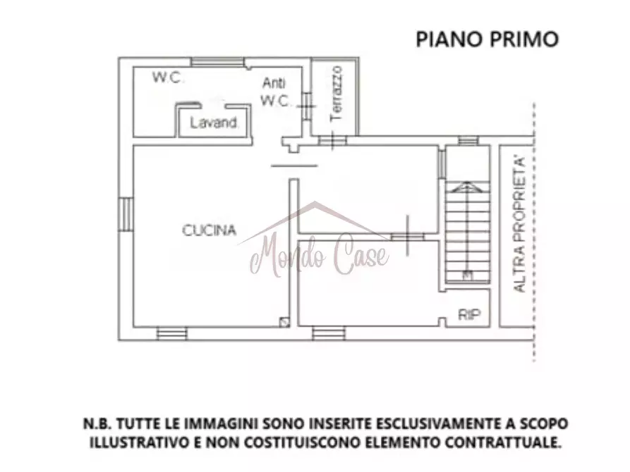 Immagine 35 di Porzione di casa in vendita  in Via Montecavallo a Sarzana