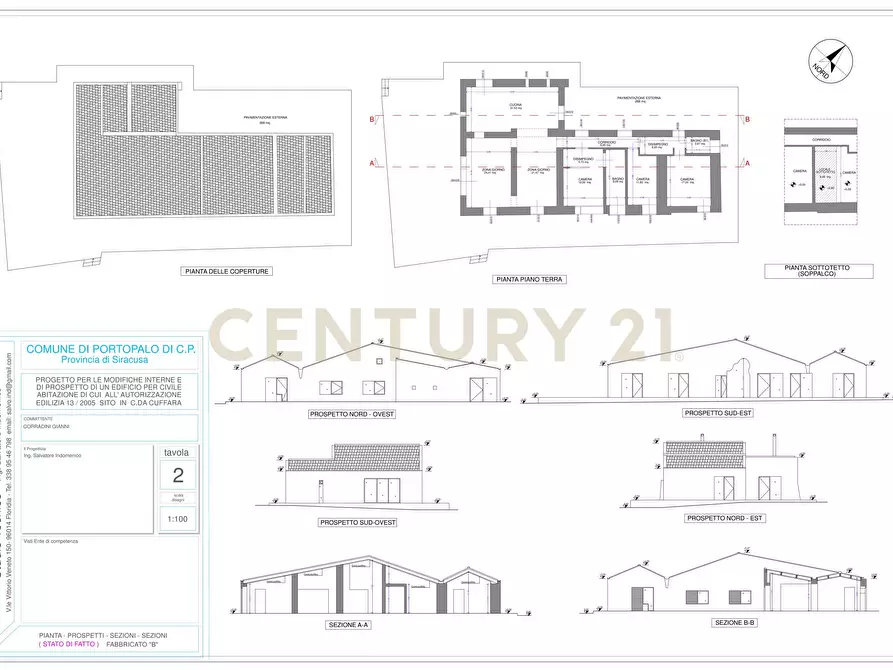 Immagine 30 di Villa in vendita  in Contrada Pagliarello snc a Portopalo Di Capo Passero