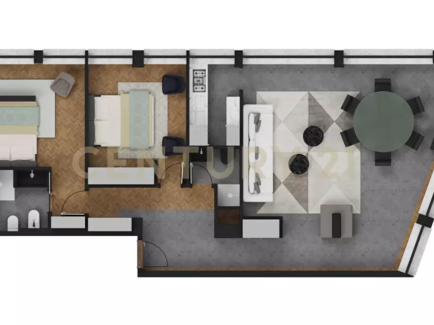 Immagine 24 di Trilocale in vendita  in Via dell'Olmata 30 a Roma