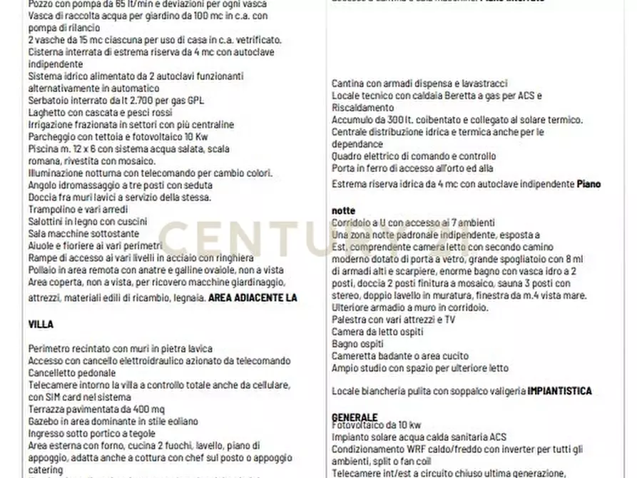 Immagine 90 di Villa in vendita  in Via Brinzio 20 a Aci Catena