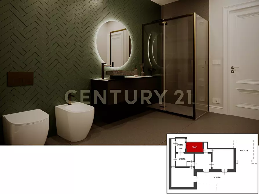 Immagine 5 di Appartamento in vendita  in Via Monserrato 74 a Catania