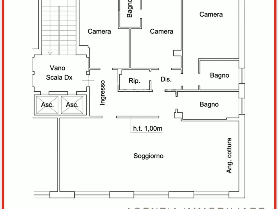 Immagine 38 di Quadrilocale in vendita  in Corso Andrea Podestà 8 a Genova