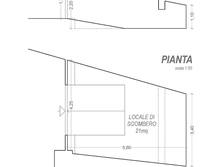 Immagine 7 di Magazzino in vendita  in Via Pietro Agosti 195 a San Remo