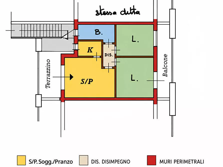 Immagine 21 di Trilocale in vendita  in Via Valona 10 a Lecce