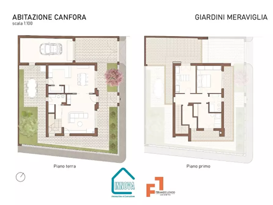 Immagine 5 di Villa in vendita  in Via Giovanni Pascoli 23 a Torchiarolo