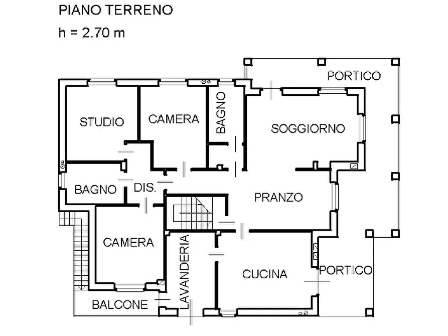 Immagine 83 di Villa in vendita  in Via Giovanni Antonio Comissetti 1 a Pezzana