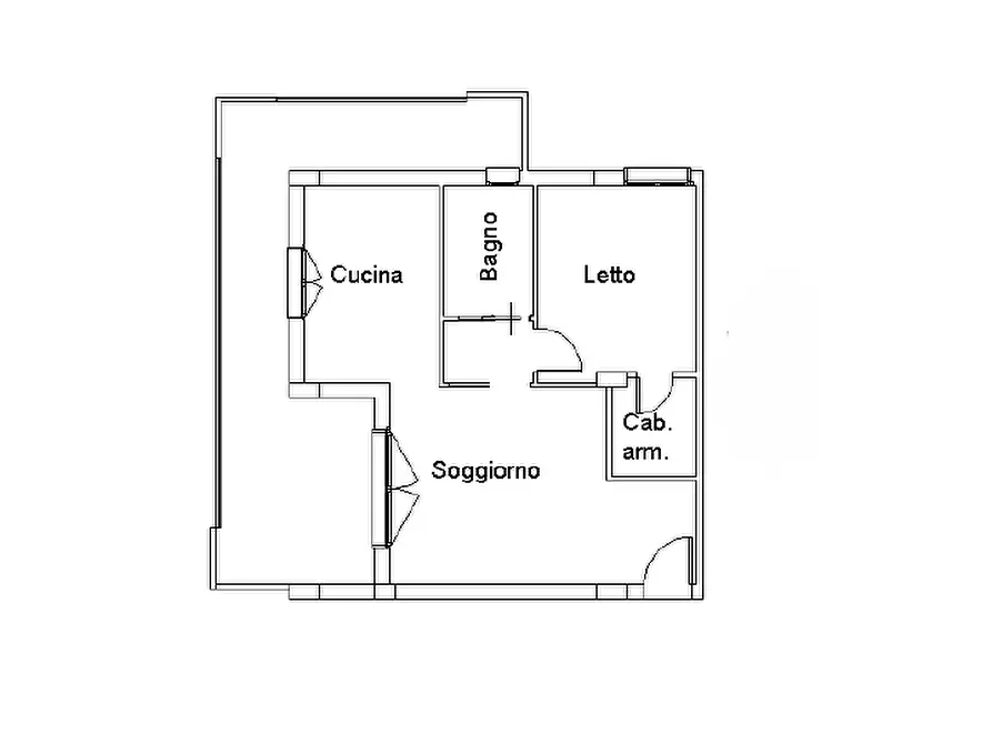 Immagine 63 di Bilocale in vendita  in Via Oronzo de Donno 5 a Lecce