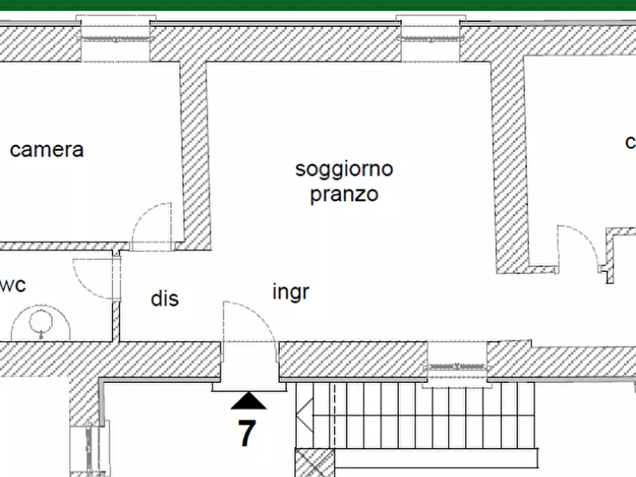 Immagine 11 di Quadrilocale in vendita  a Sarzana