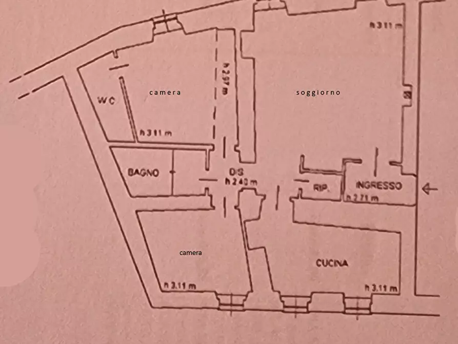 Immagine 20 di Quadrilocale in vendita  a Sarzana