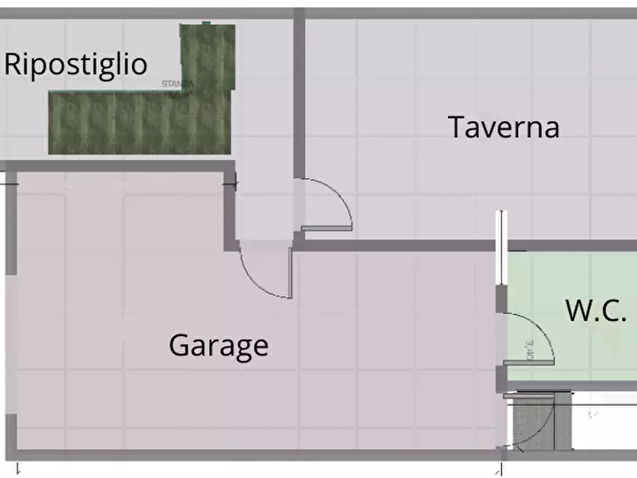 Immagine 27 di Villetta a schiera in vendita  in via viareggio 250 a Cesena