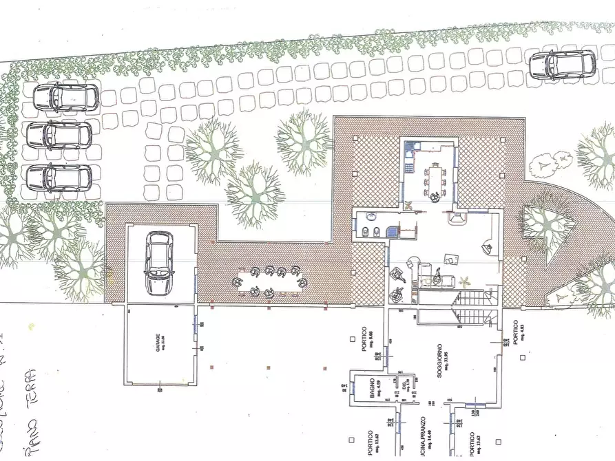 Immagine 23 di Porzione di casa in vendita  in via Confine di San Giorgio 510 a Cesena