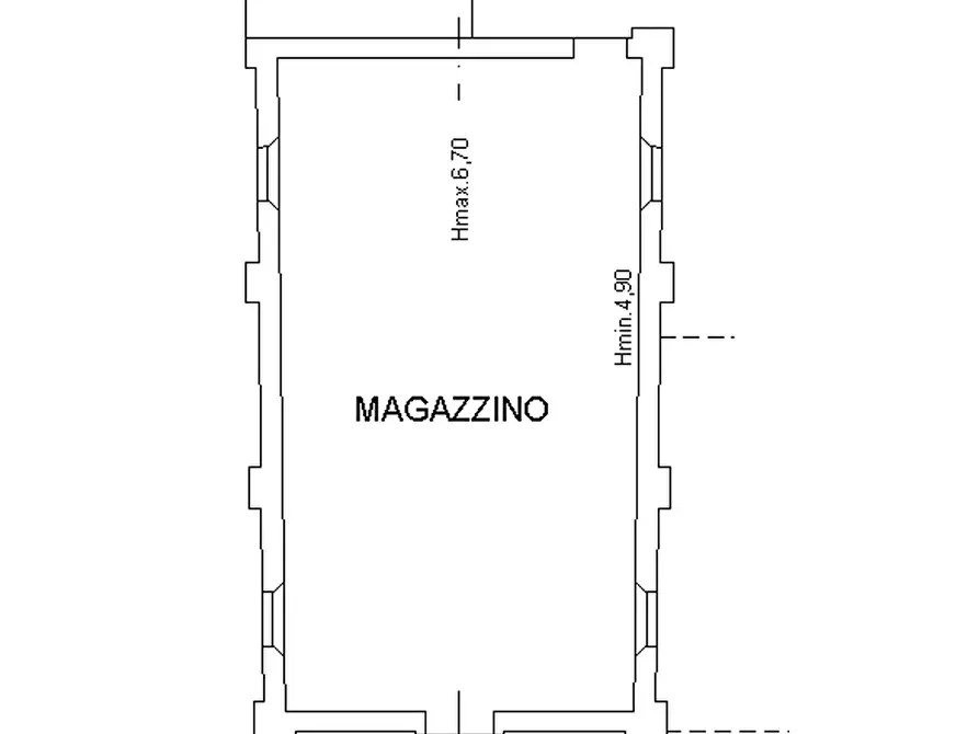 Immagine 4 di Magazzino in vendita  a Castelguglielmo