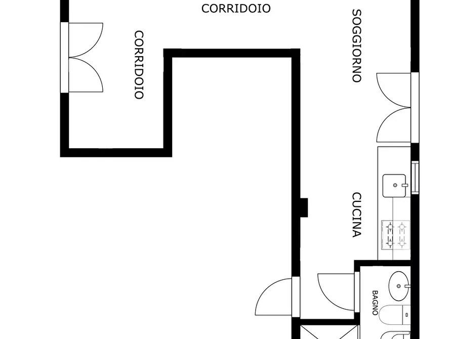 Immagine 32 di Monolocale in vendita  in Via Aurelia 205 a San Bartolomeo Al Mare
