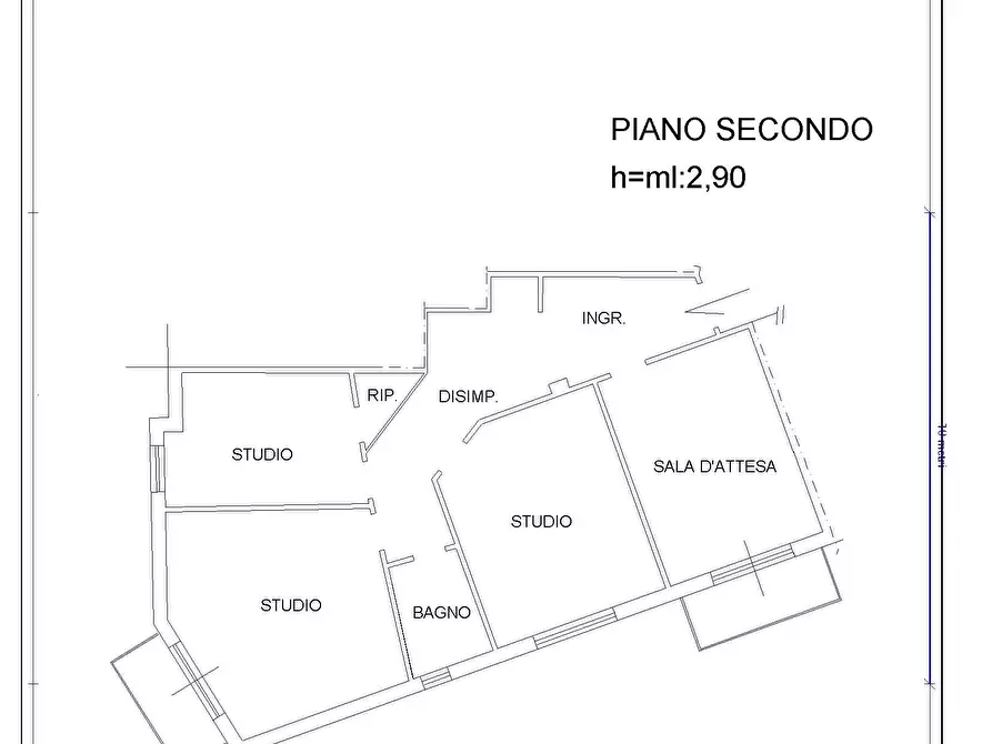 Immagine 1 di Quadrilocale in vendita  a Sarzana