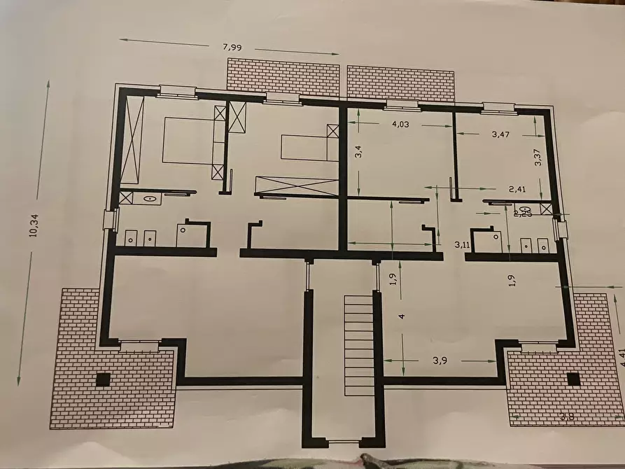 Immagine 1 di Trilocale in vendita  in Località mottaziana a Borgonovo Val Tidone