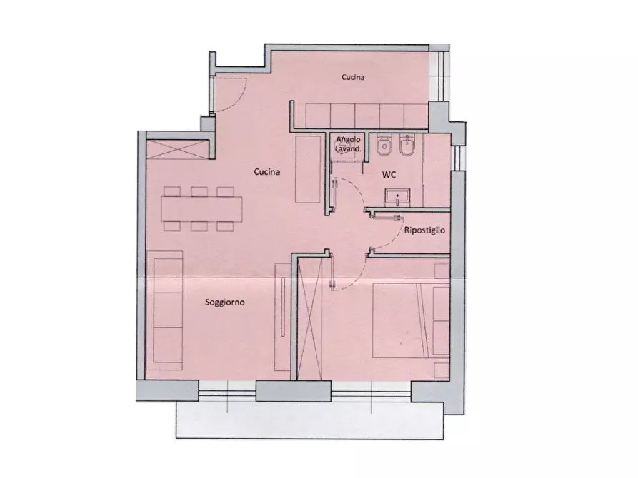 Immagine 12 di Bilocale in vendita  in Via Ottavio de Sica 2 a Salerno