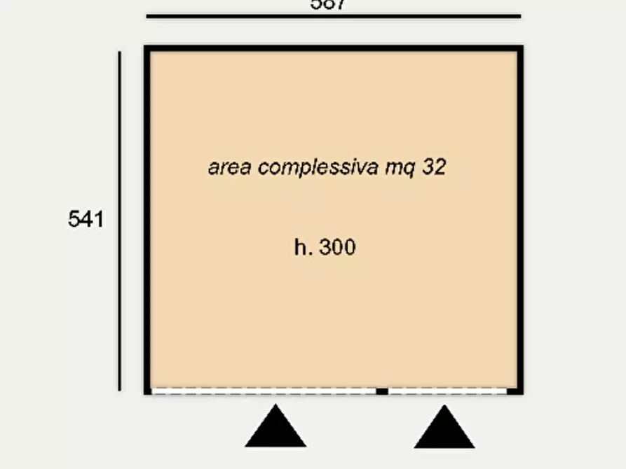 Immagine 1 di Garage in vendita  in Via Domenico Carli 54 a Serra Riccò