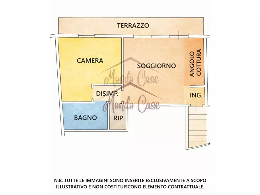 Immagine 2 di Bilocale in vendita  in Via B. Gazzoli 141 a Lerici