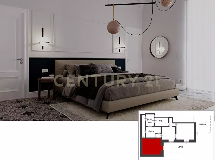 Immagine 4 di Appartamento in vendita  in Via Monserrato 74 a Catania