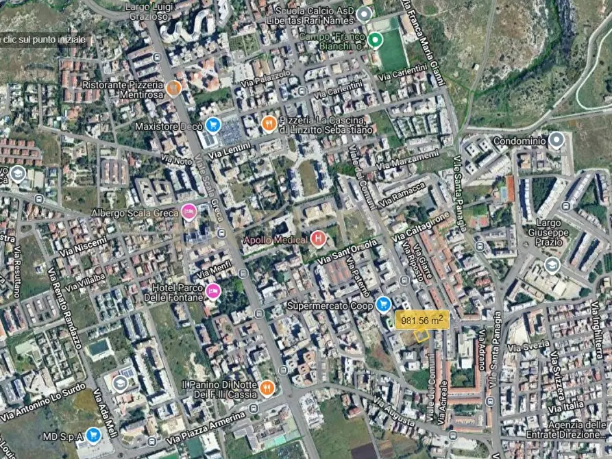 Immagine 10 di Terreno edificabile in vendita  in Viale dei Comuni 49 a Siracusa