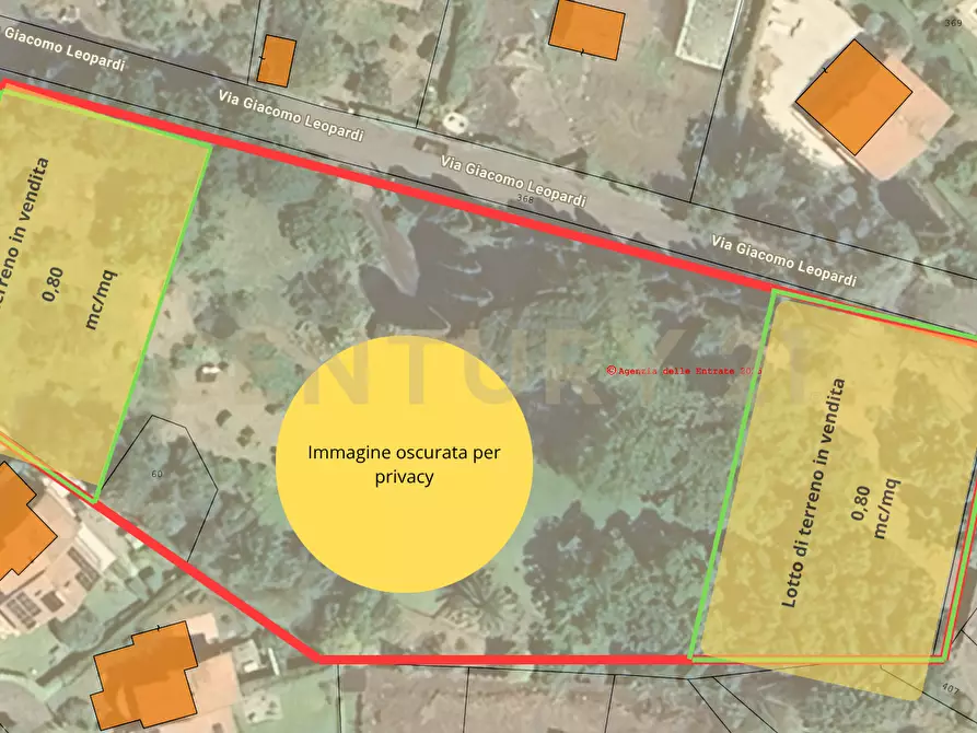 Immagine 1 di Terreno edificabile in vendita  in Via Giacomo Leopardi a Viagrande