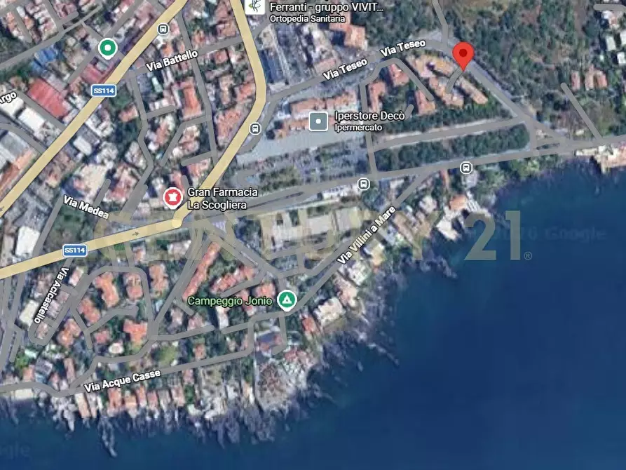 Immagine 32 di Quadrilocale in vendita  in Via Teseo a Catania