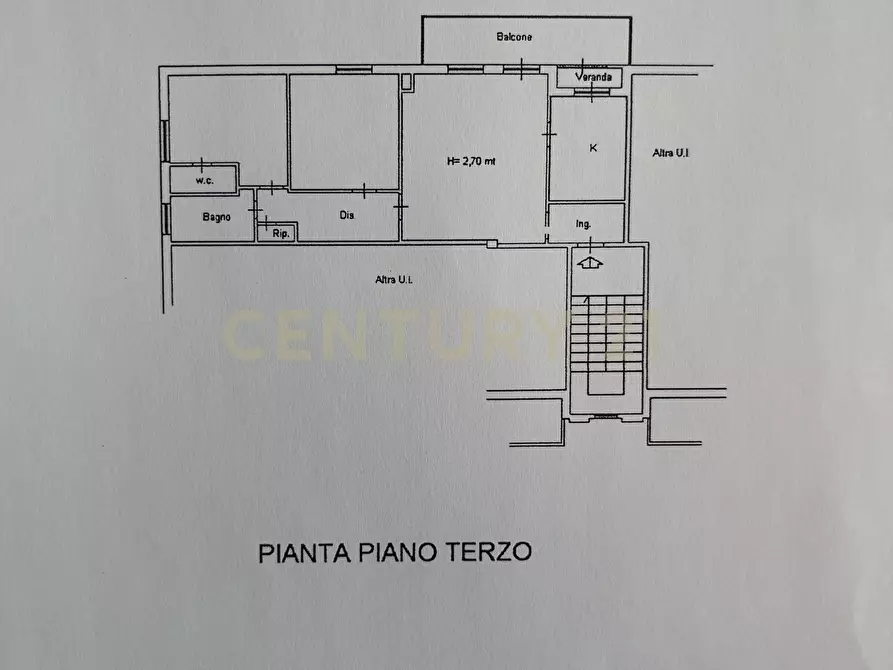 Immagine 37 di Trilocale in vendita  in Via Donatori del Sangue a Orbetello